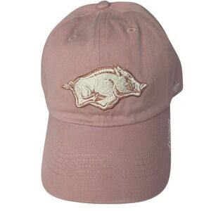 Arkansas Razorbacks Hat Womens Pink 47 Brand Cap Adjustable Strapback NCAA New